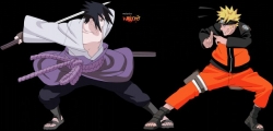 saske and naruto